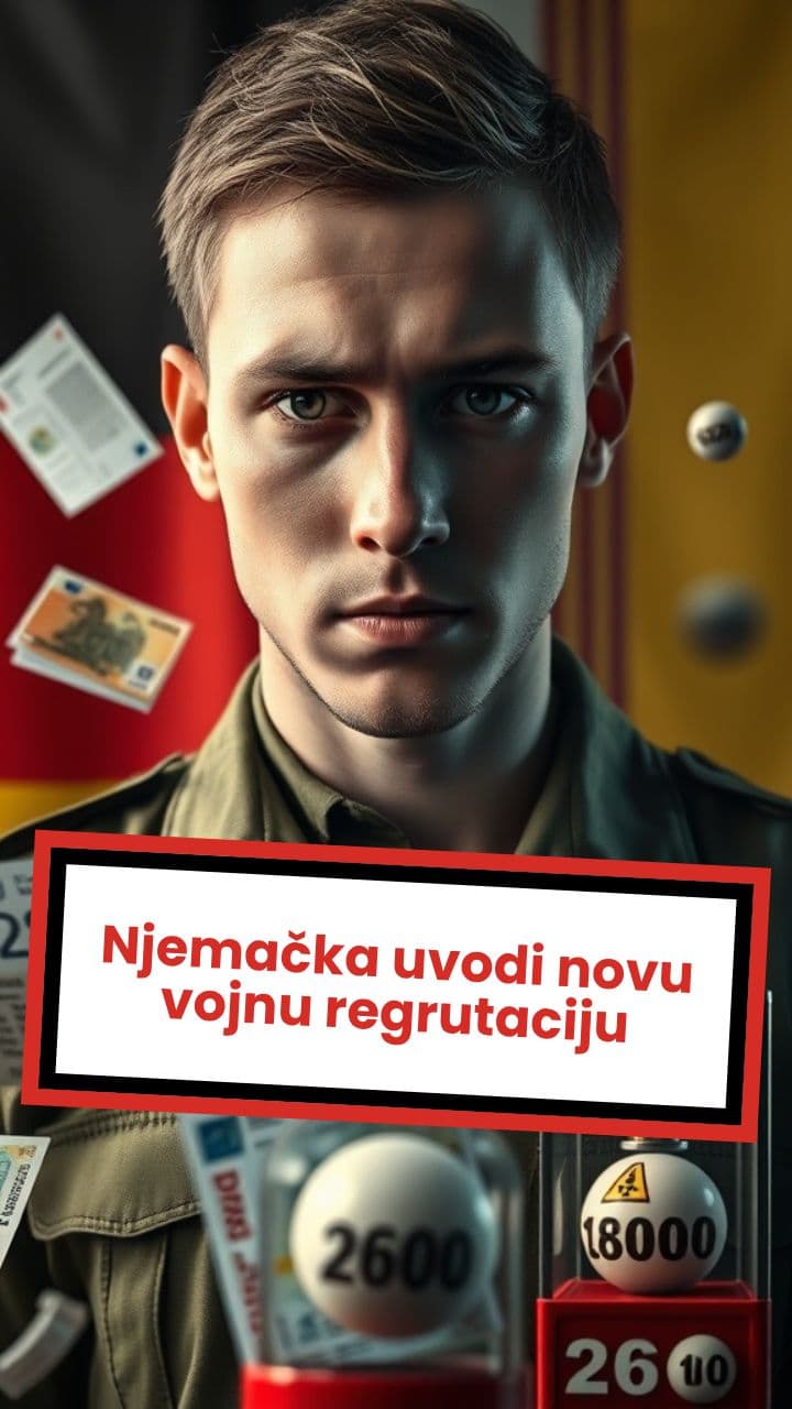 Njemačka uvodi novu vojnu regrutaciju