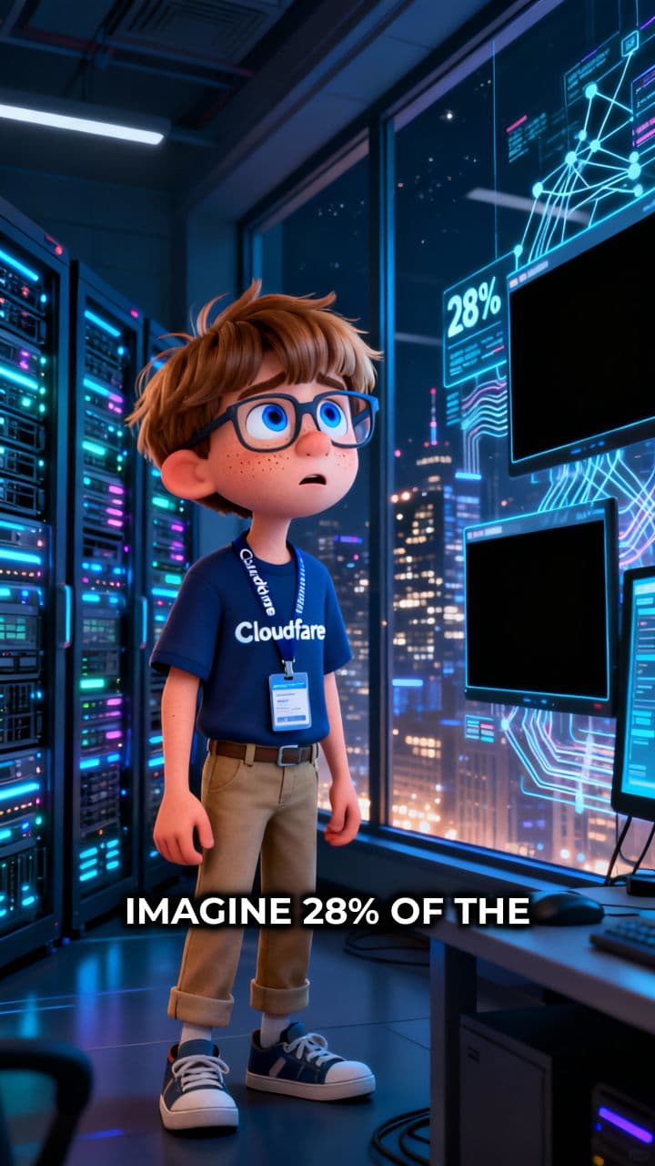 Cloudflare Outage Disrupts 28% of Internet