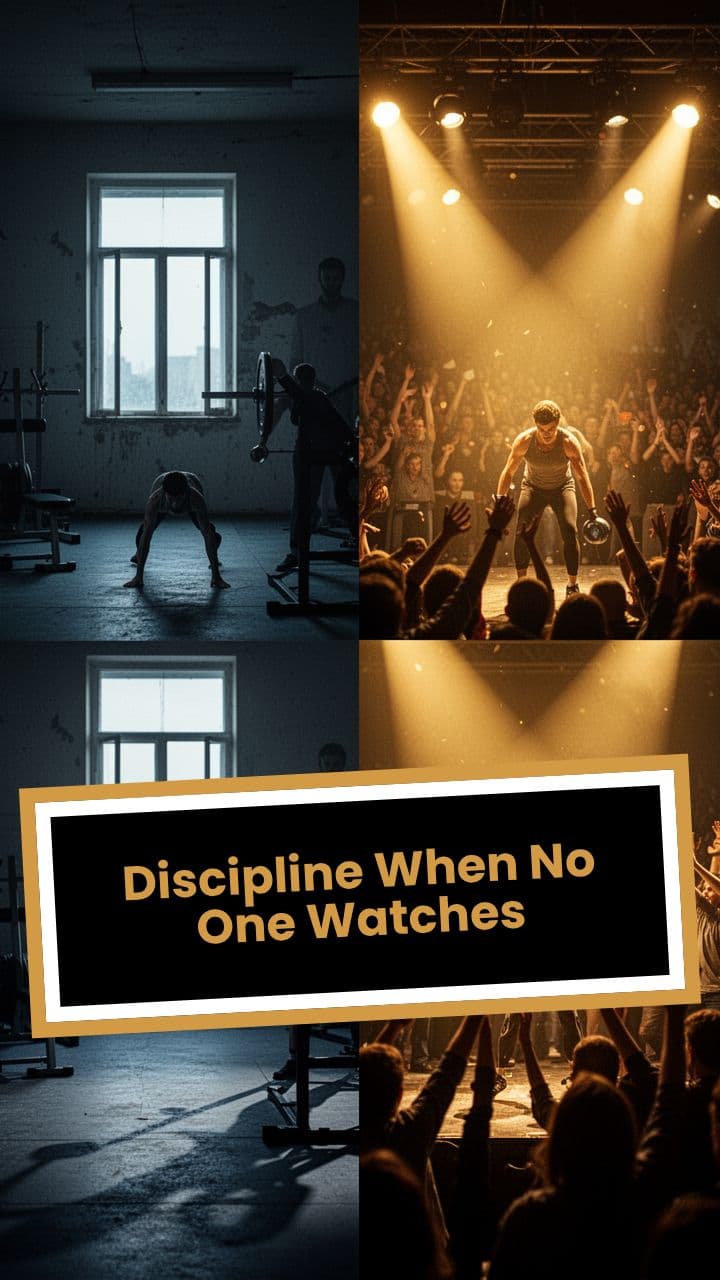 Discipline When No One Watches