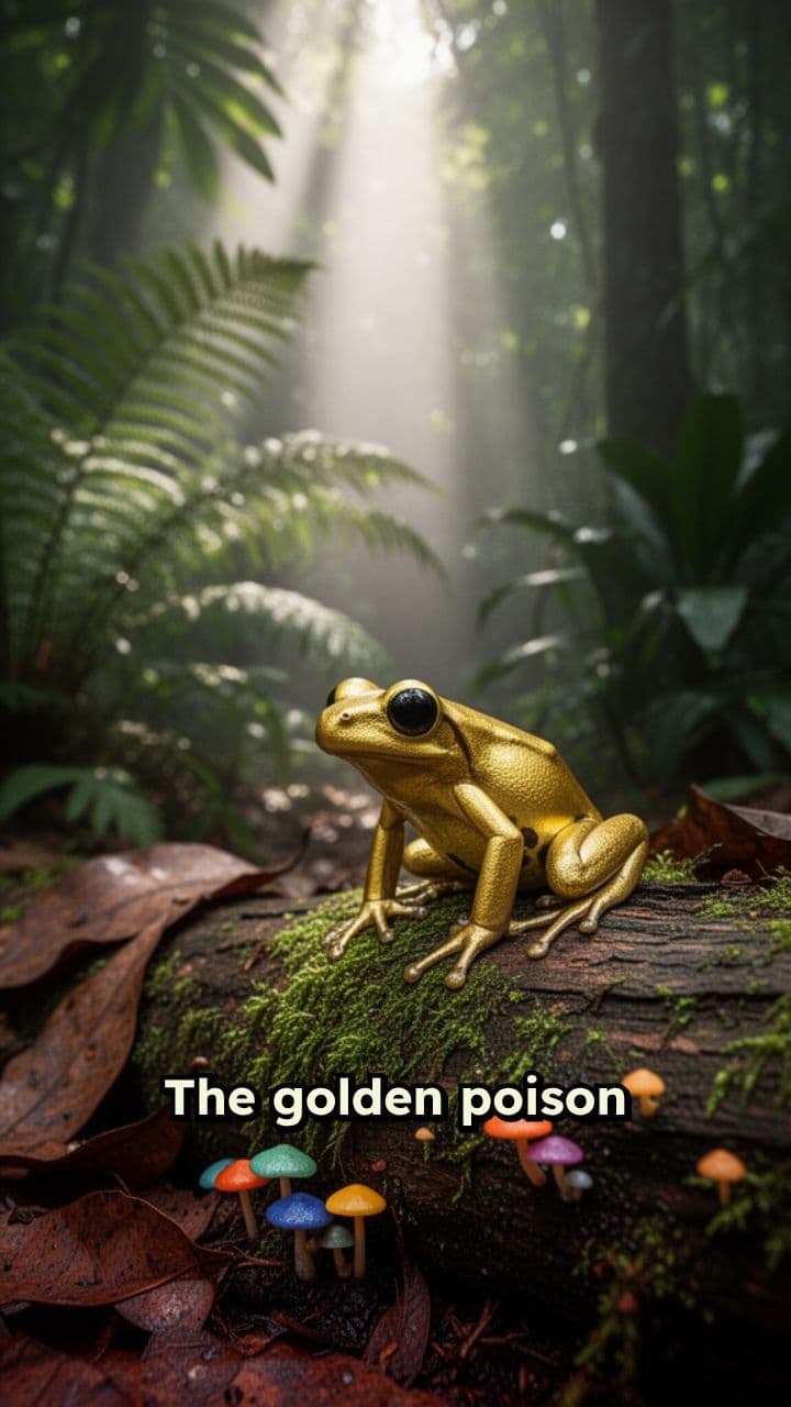 Golden Poison Dart Frog’s Deadly Diet