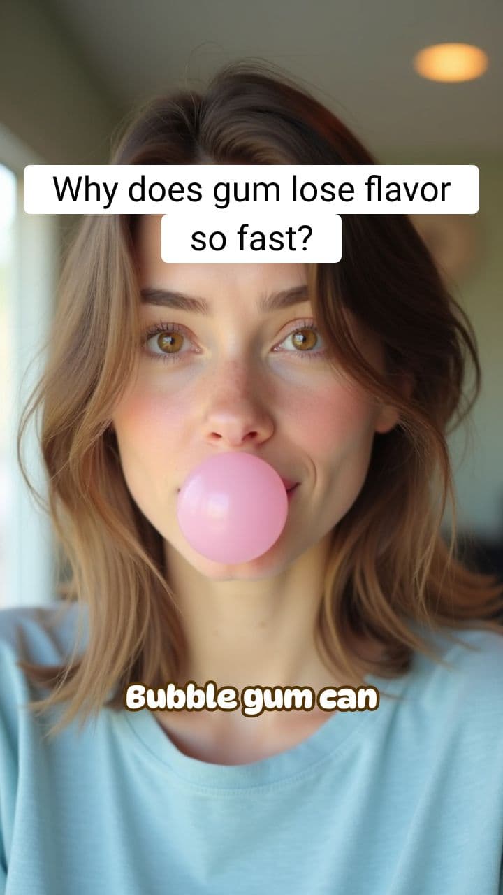 Why Does Bubble Gum Lose Its Flavor So Fast? | RapidSmartFacts