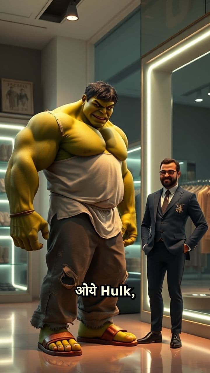 Hulk's Store Trouble