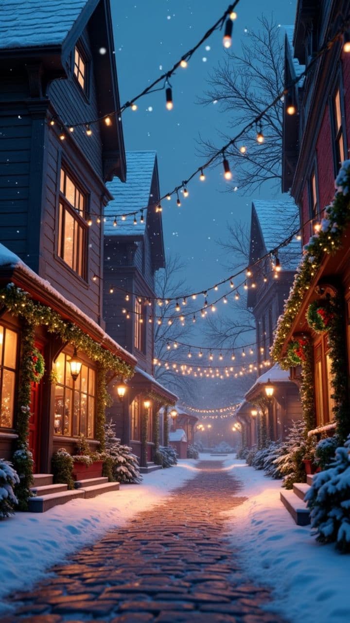 Winter Nights and Festive Lights