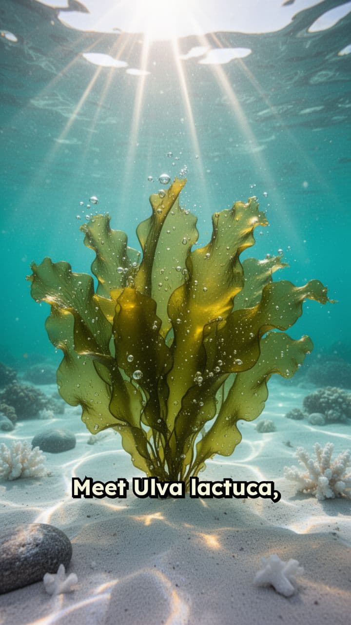 Inside the Stomach: The Journey of Sea Lettuce