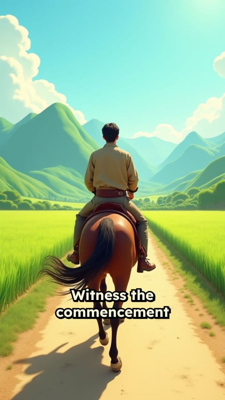 Journey Through Emerald Fields