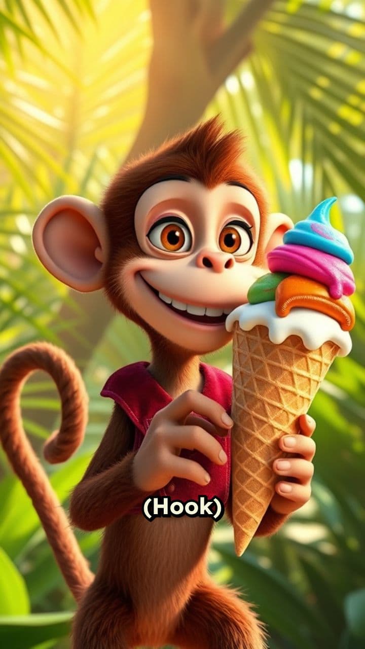 Monkey’s Ice Cream Lesson