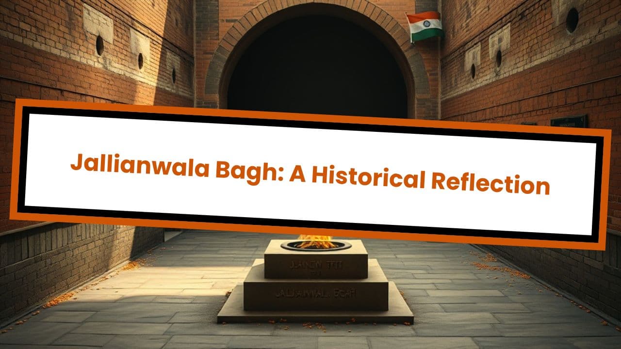 Jallianwala Bagh: A Historical Reflection