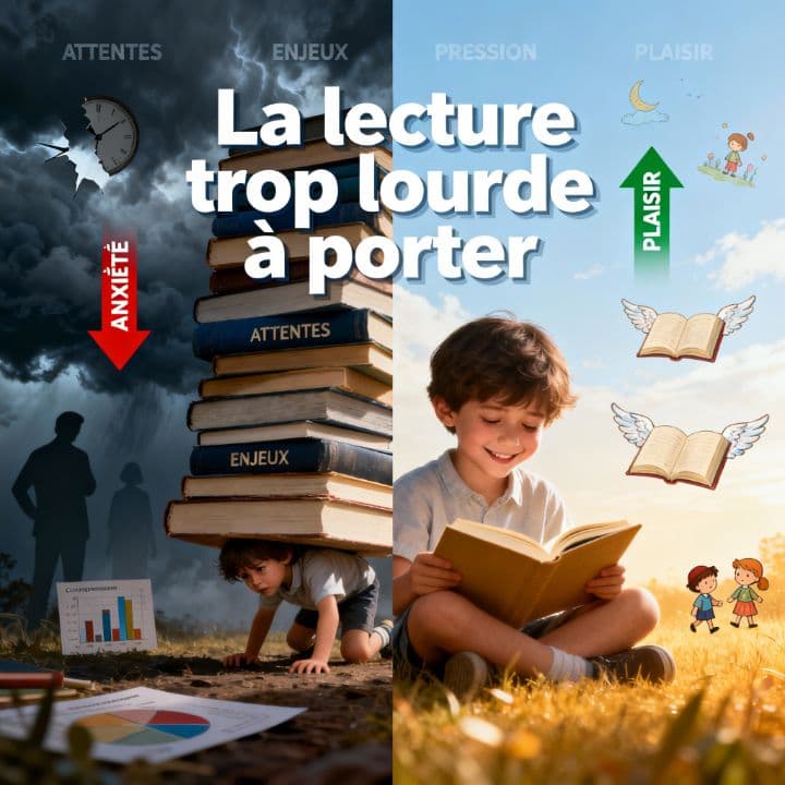 La lecture trop lourde à porter