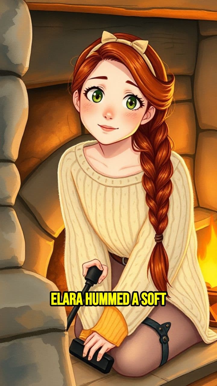 Elara’s Winter Cottage Morning