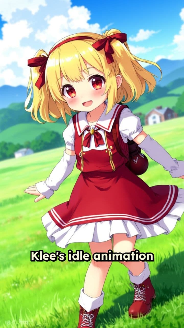 Klee's Dance Meme Trend