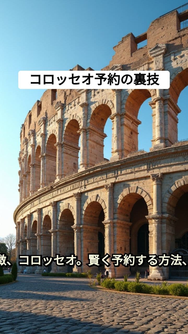 コロッセオ入場予約の必勝法