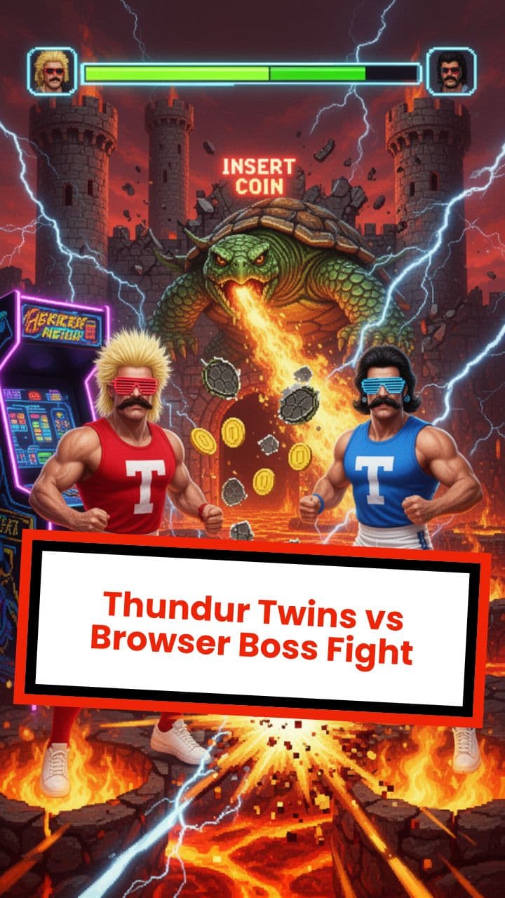 Thundur Twins vs Browser Boss Fight