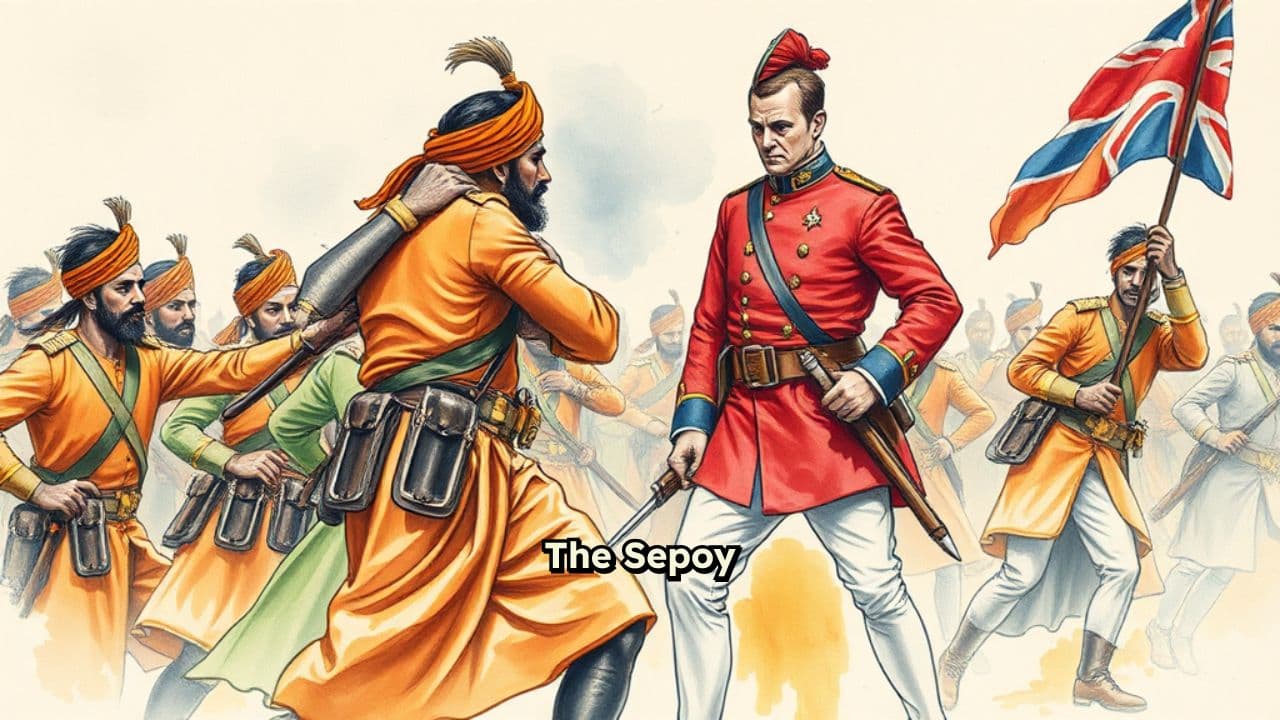 Causes of the 1857 Sepoy Mutiny