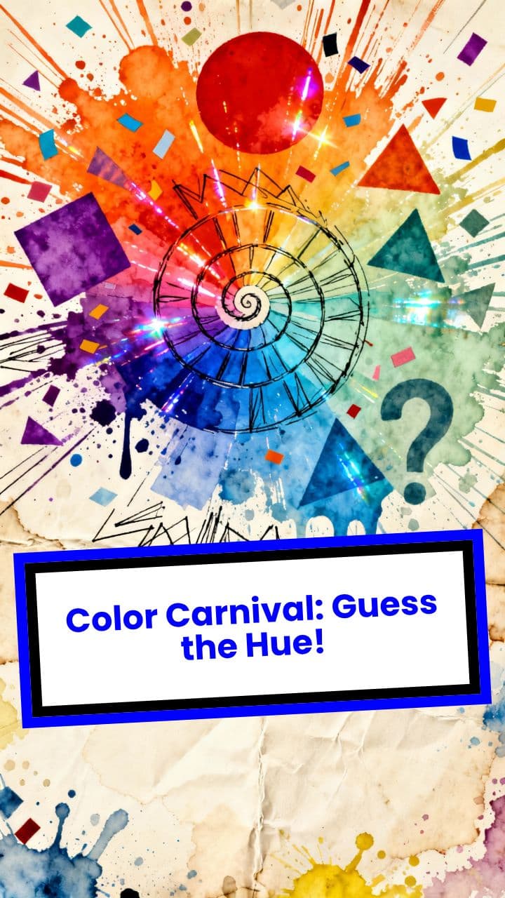 Color Carnival: Guess the Hue!