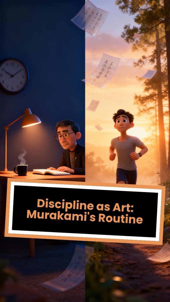Discipline as Art: Murakami's Routine