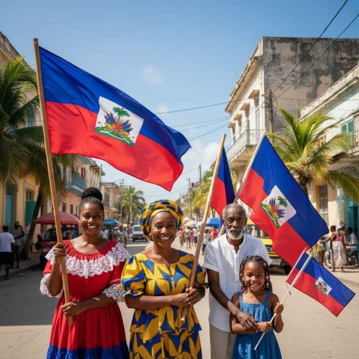 Haitian Pride: A Celebration of the Flag