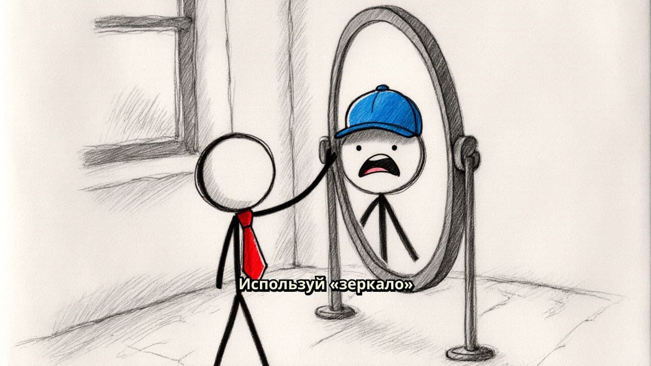 Приём «зеркало» для спокойных переговоров