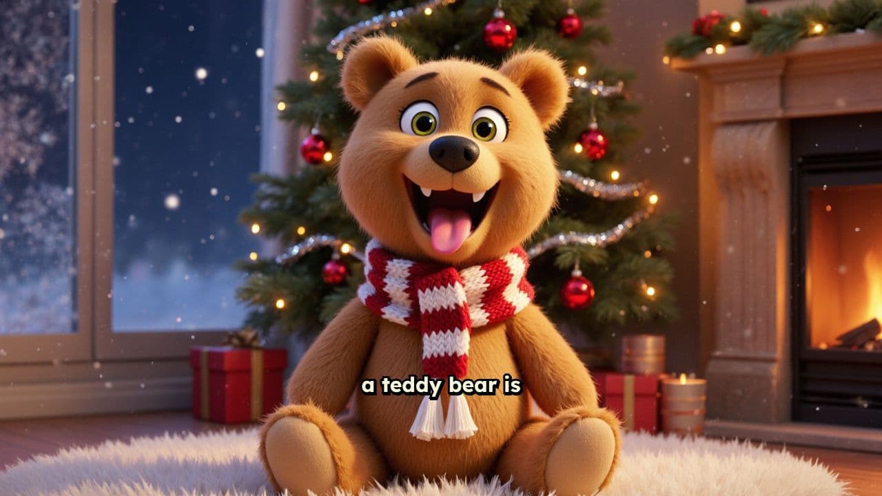 Surprised Teddy Bear Laughs
