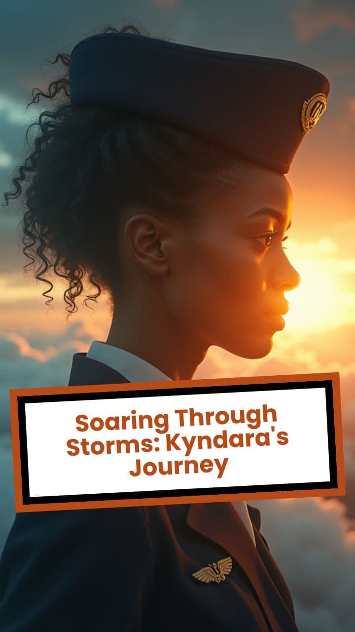 Soaring Through Storms: Kyndara's Journey