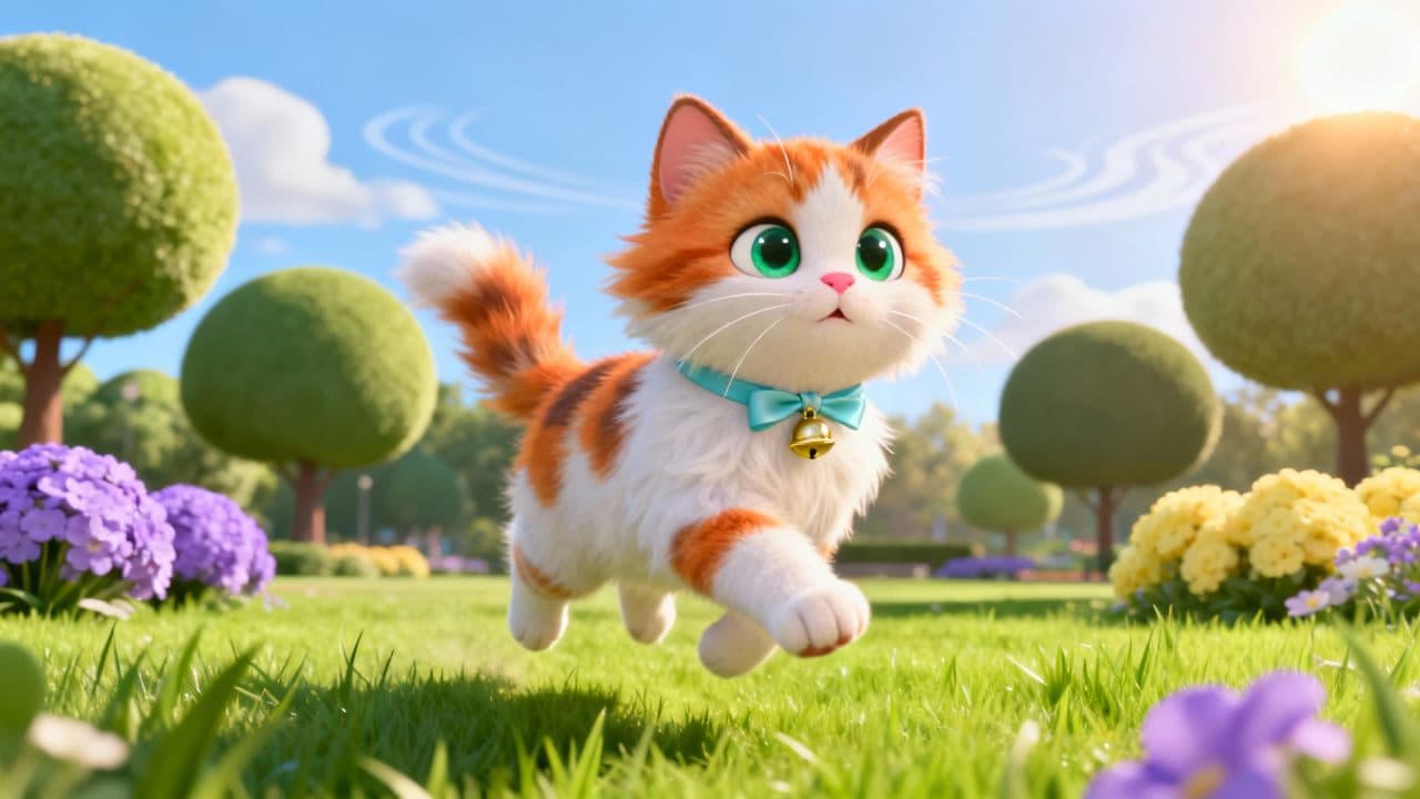 Pisicuța l-a-nviat, hop țup țup