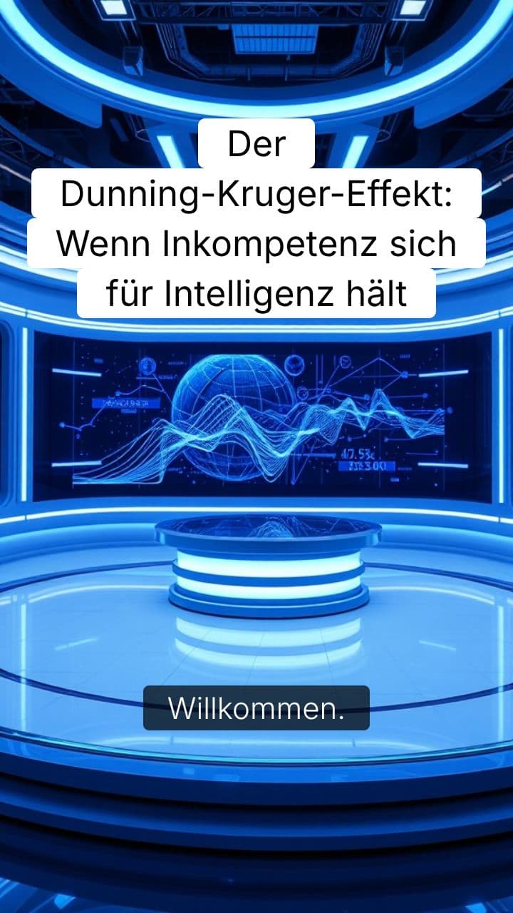 Der Dunning-Kruger-Effekt: Wenn Inkompetenz sich für Intelligenz hält