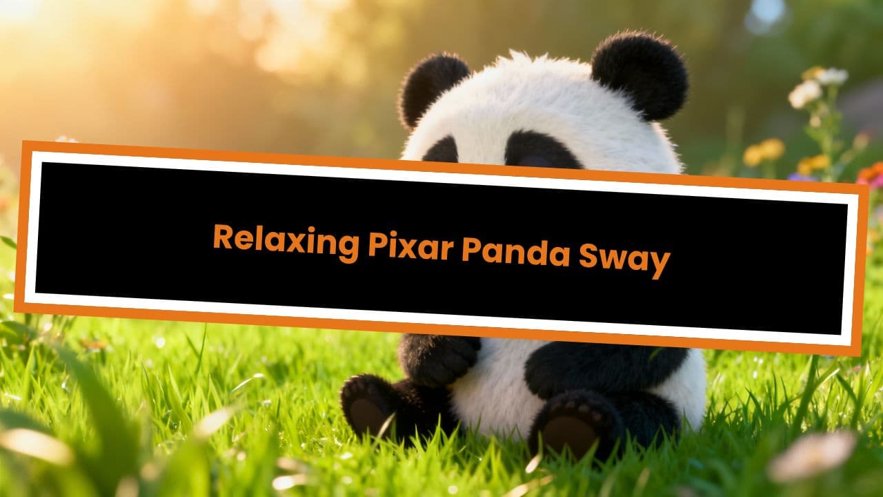 Relaxing Pixar Panda Sway