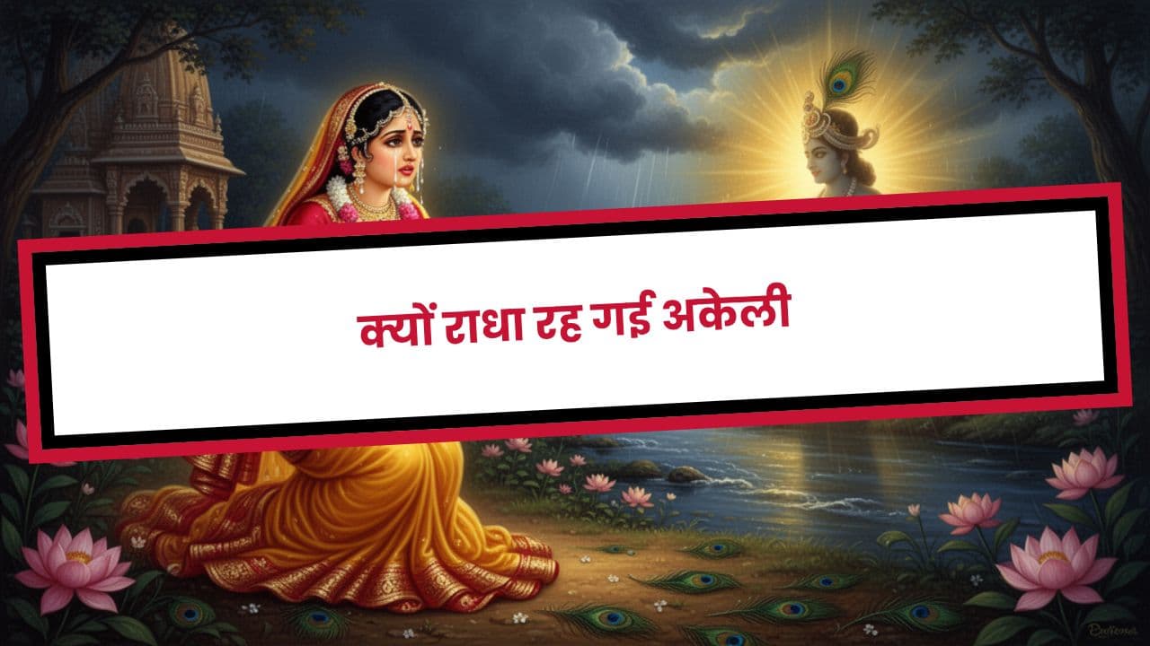 क्यों राधा रह गई अकेली