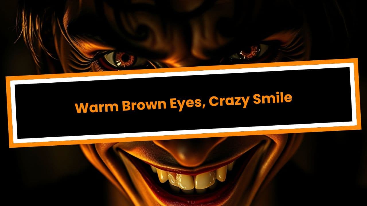 Warm Brown Eyes, Crazy Smile
