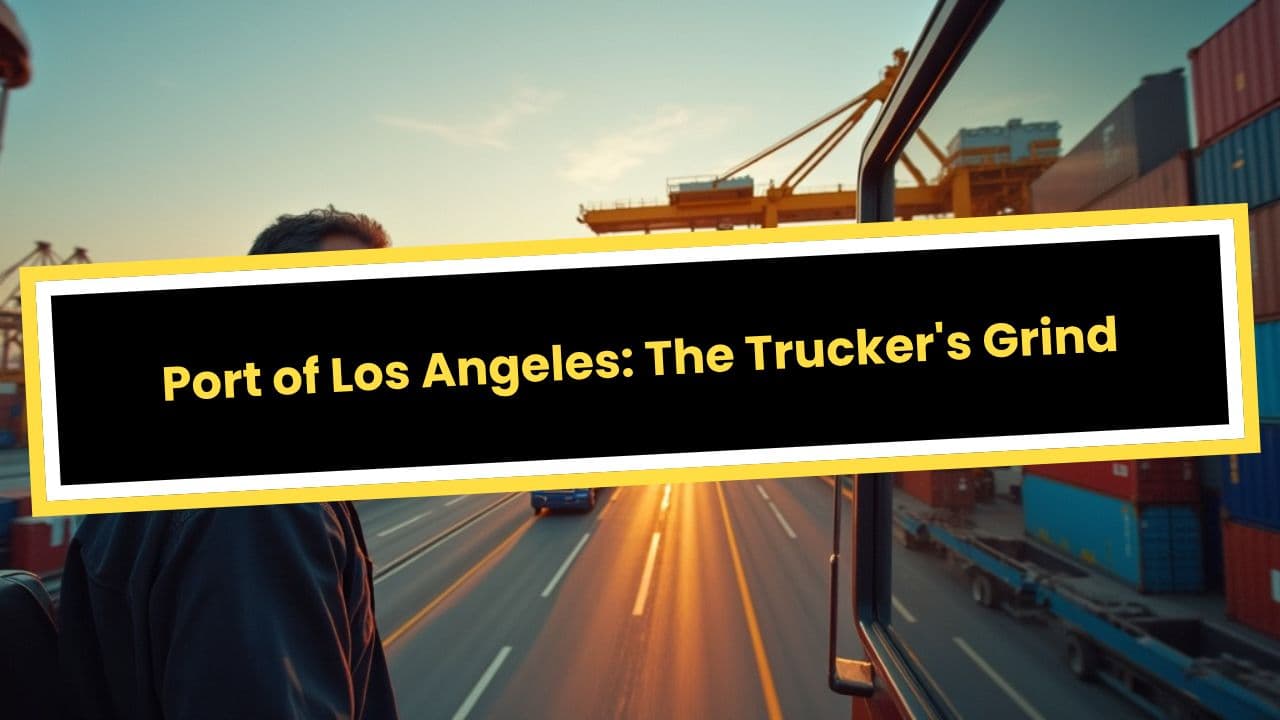 Port of Los Angeles: The Trucker's Grind