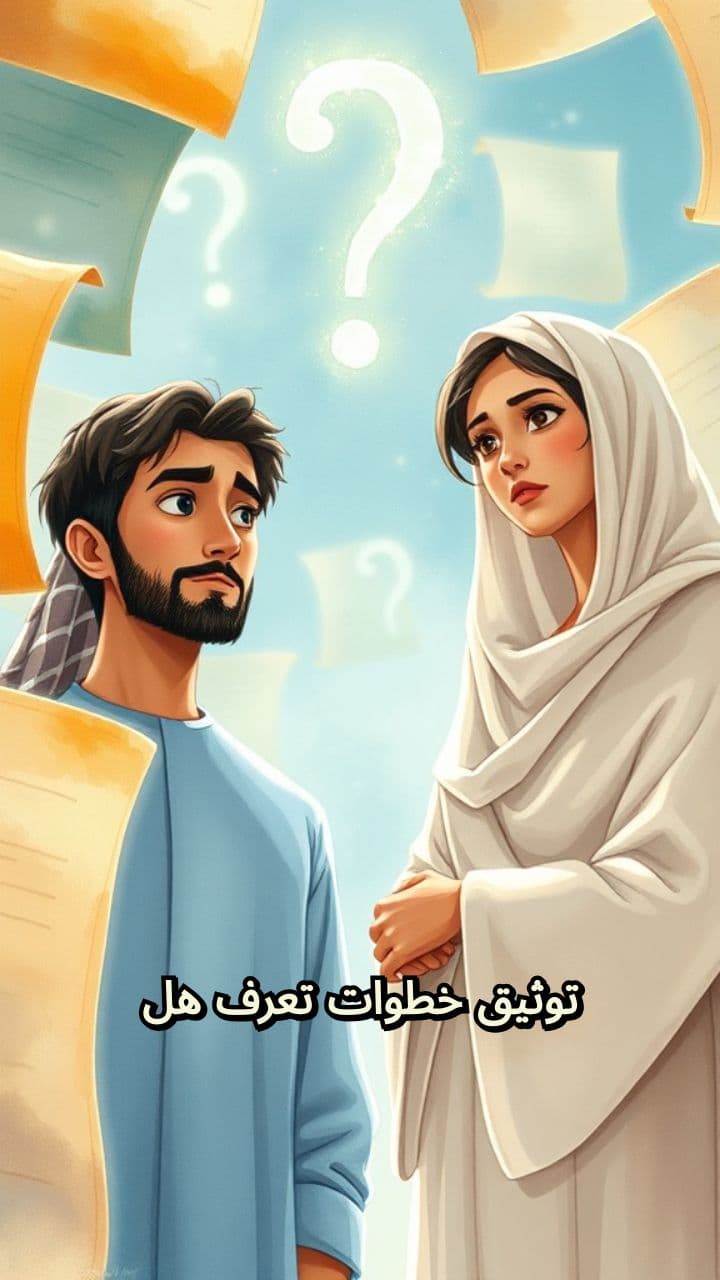 خطوات توثيق عقد الزواج