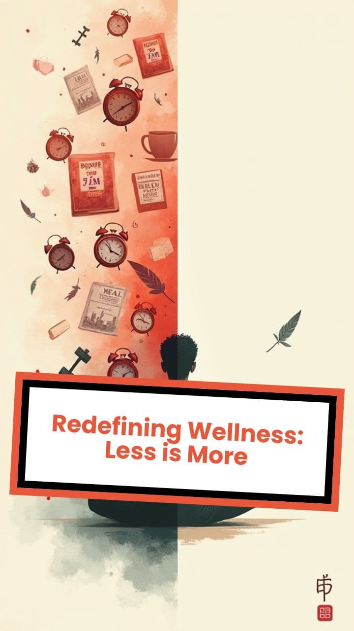 Redefining Wellness: Less is More