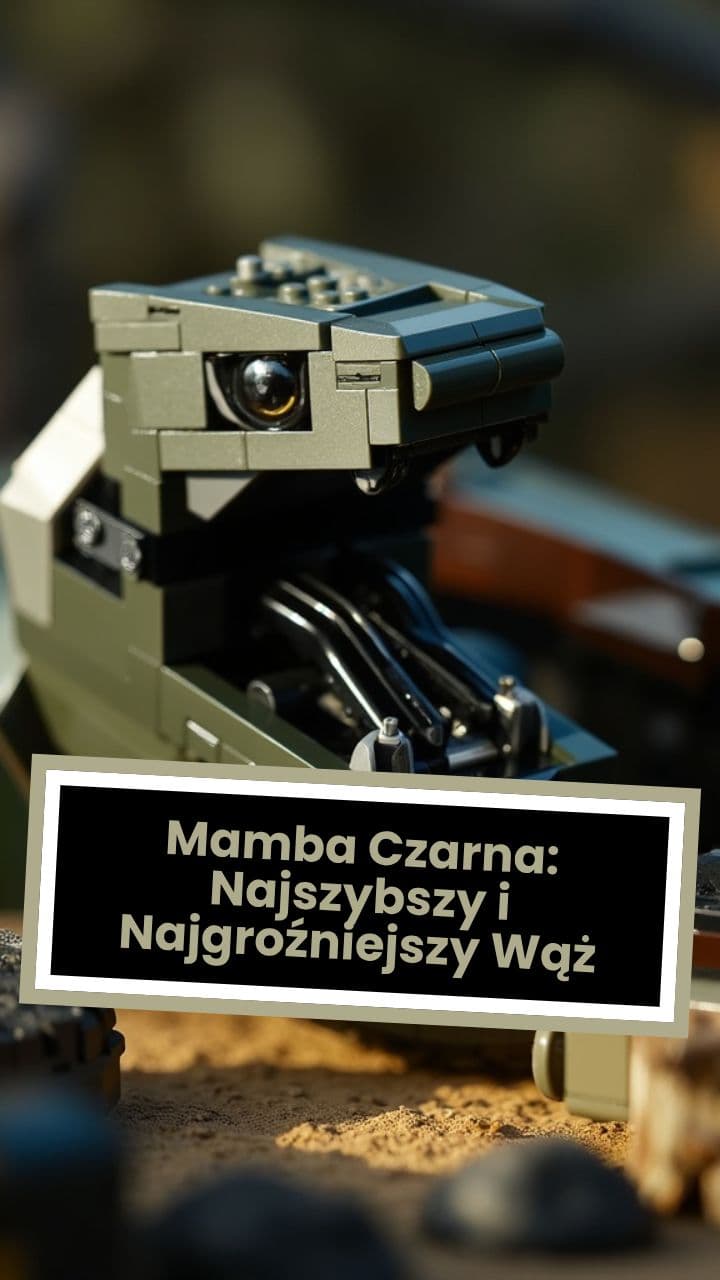 Mamba Czarna: Najszybszy i Najgroźniejszy Wąż