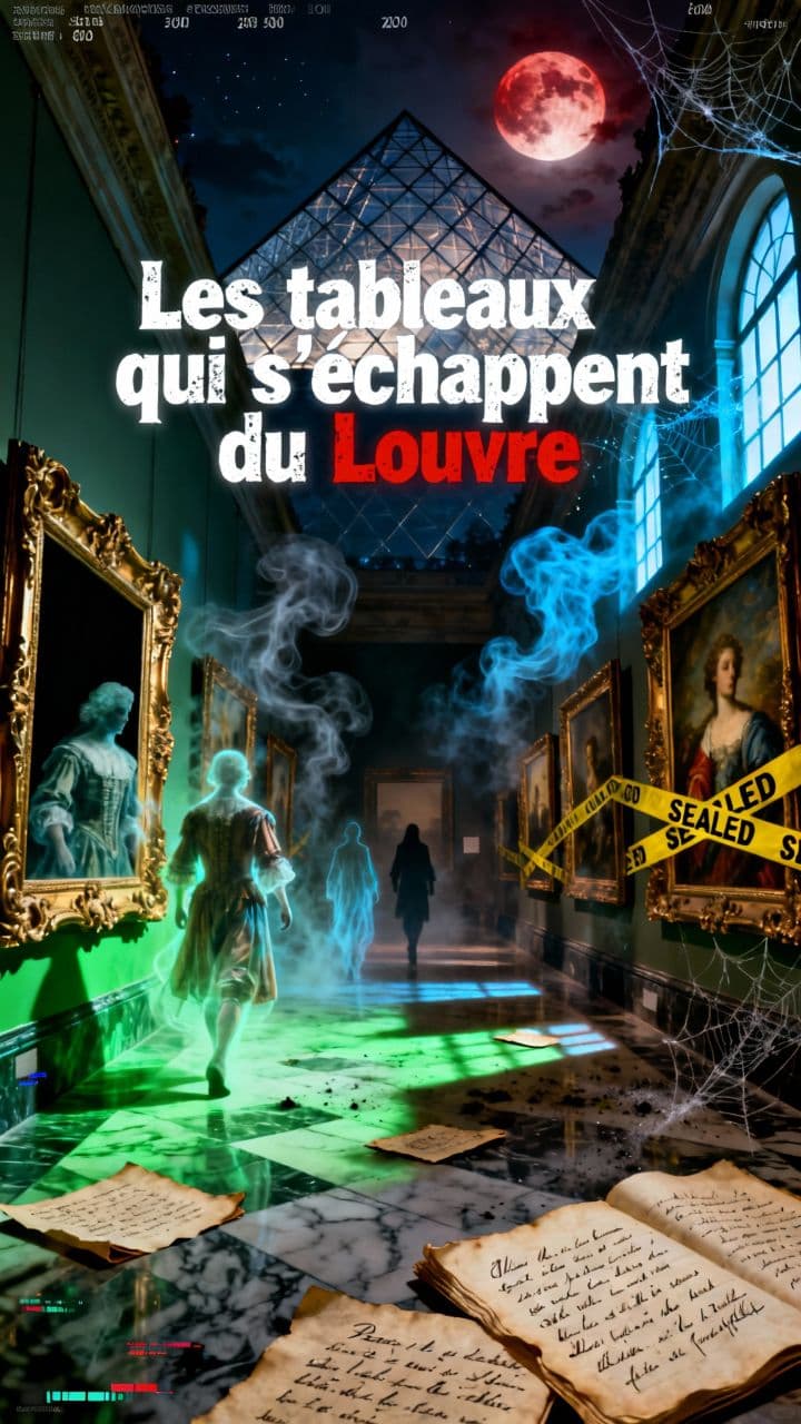 Les tableaux qui s'échappent du Louvre