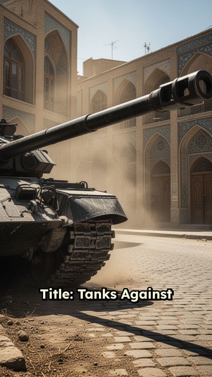 Tanks Against the People in Iran