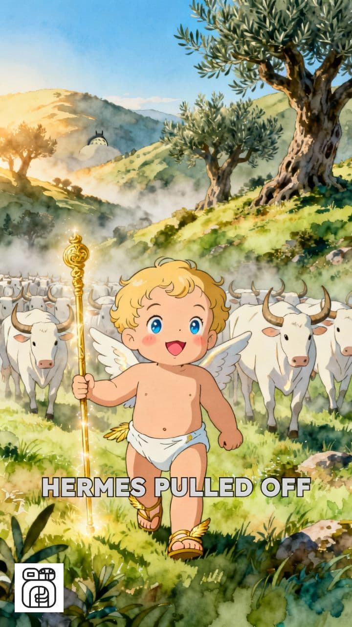 Hermes' Legendary Cattle Heist