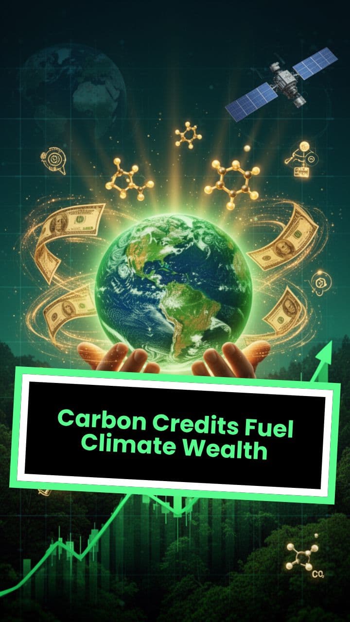 Carbon Credits Fuel Climate Wealth