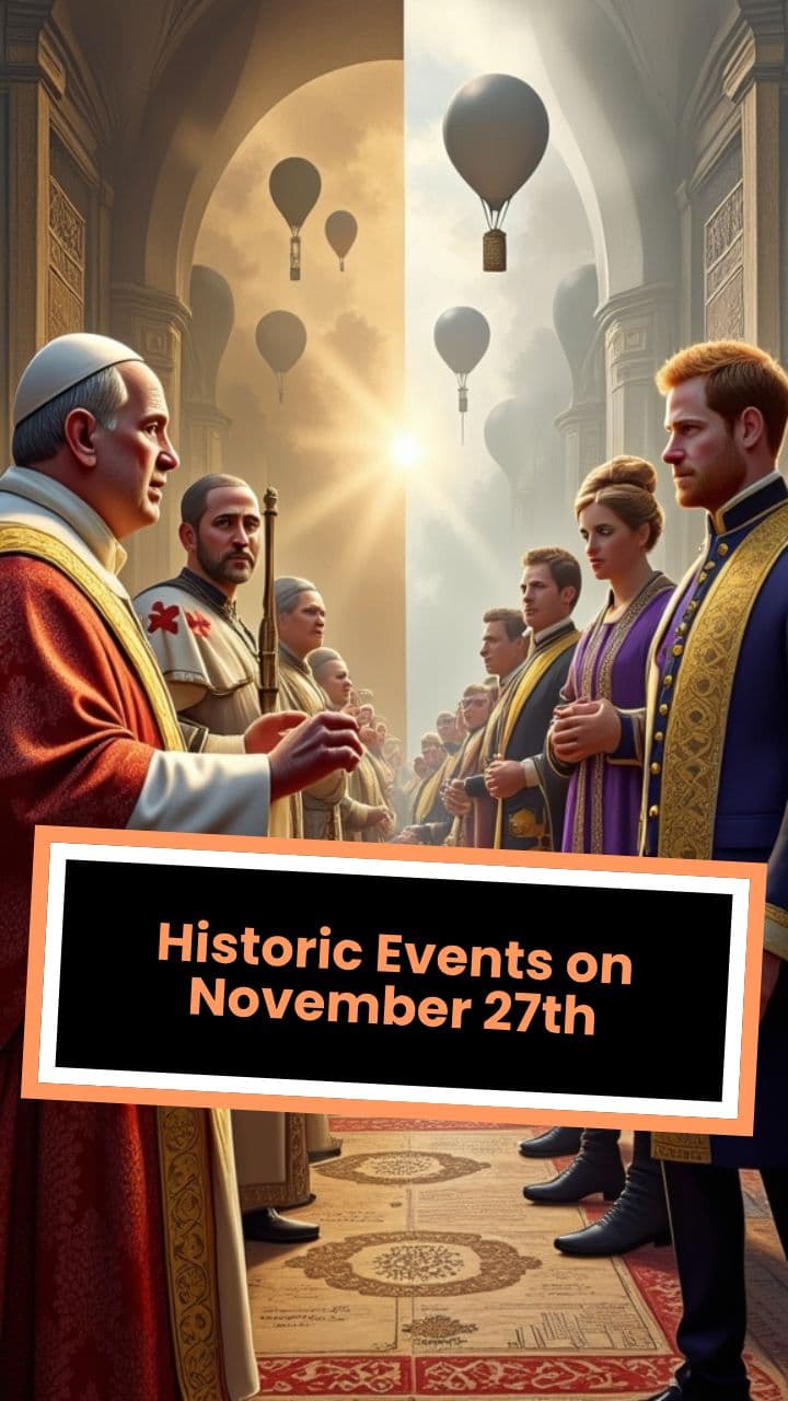 Historic Events on November 27th