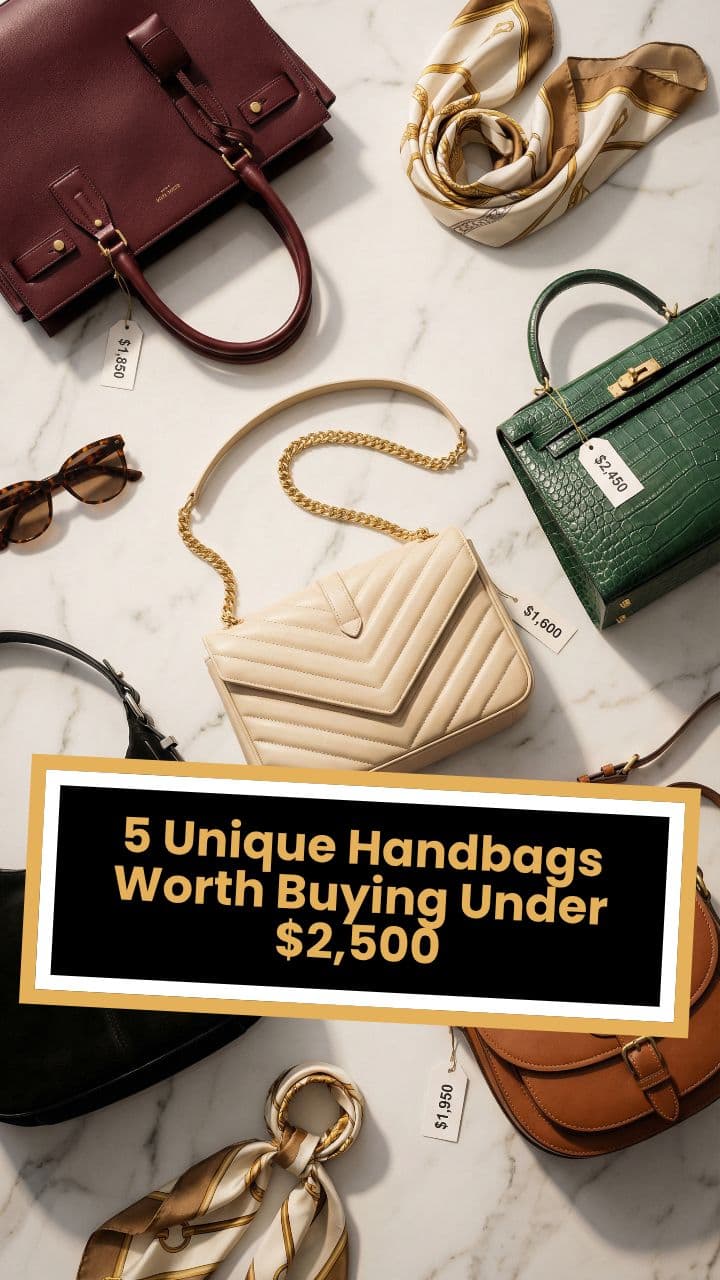 5 Unique Handbags Worth Buying Under $2,500