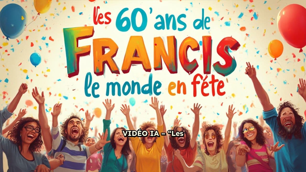 Célébration mondiale des 60 ans de Francis