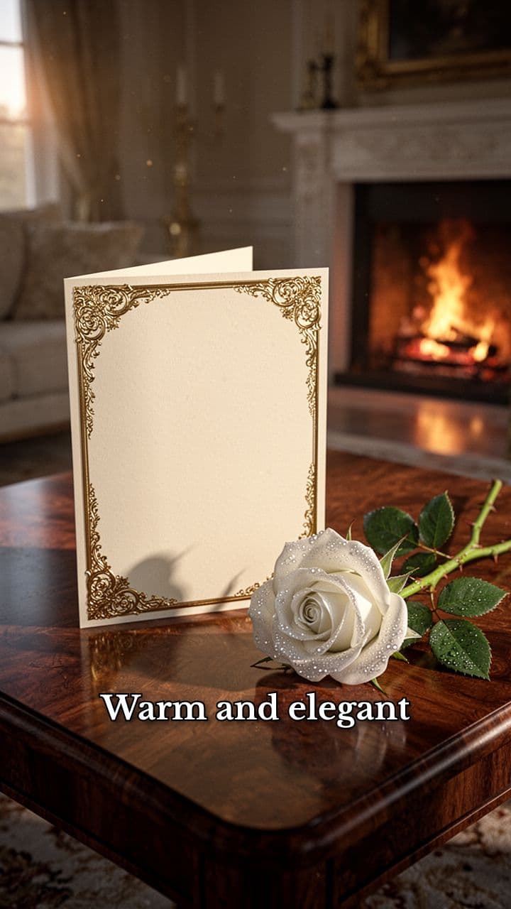 Elegant Birthday Card for Natalochka