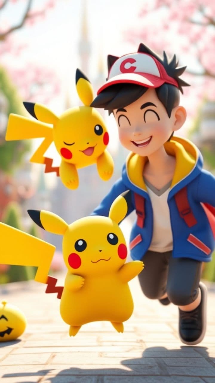 Reencontro Mágico de Pikachu e Treinador