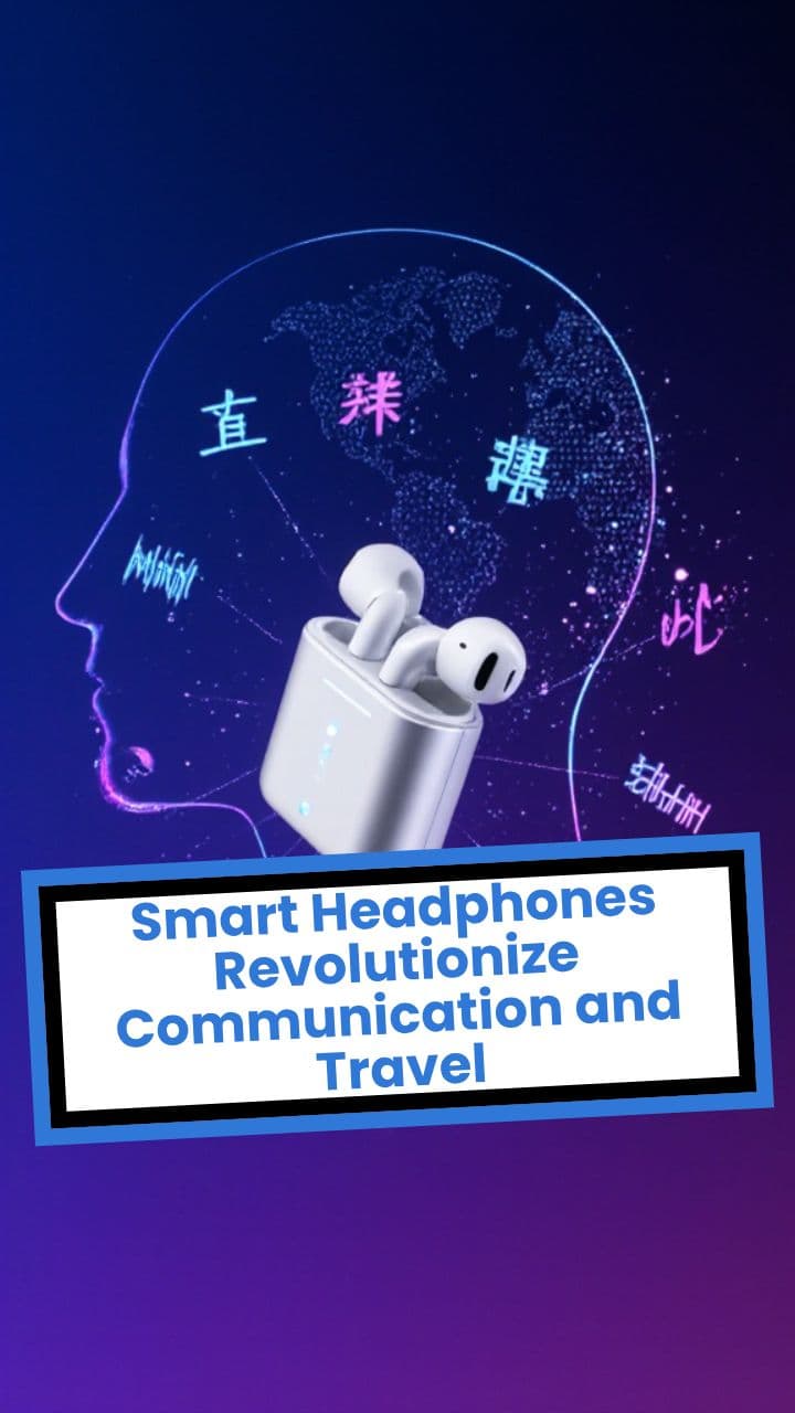 Smart Headphones Revolutionize Communication and Travel