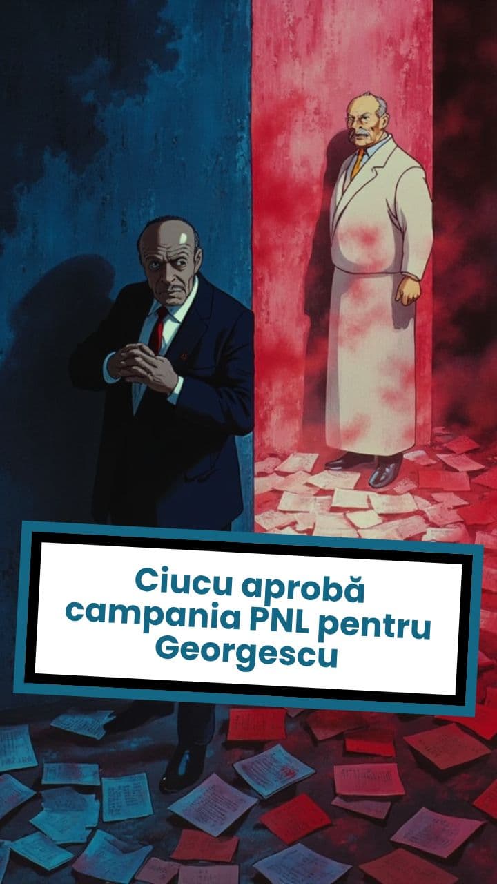 Ciucu aprobă campania PNL pentru Georgescu