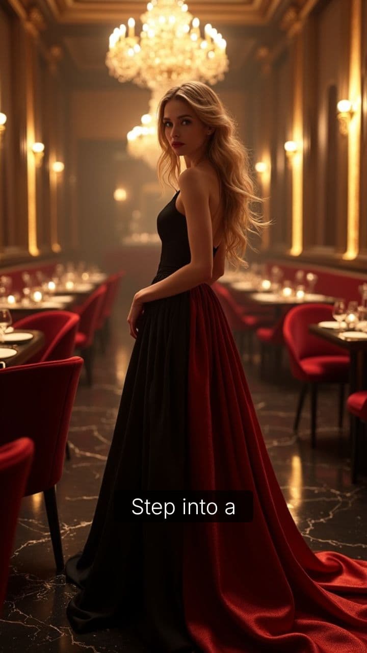 High-End Fashion Editorial: Opulent Allure