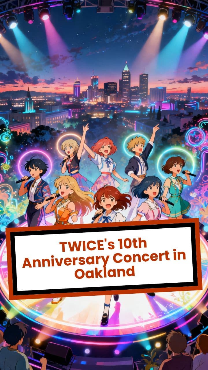 TWICE's 10th Anniversary Concert in Oakland