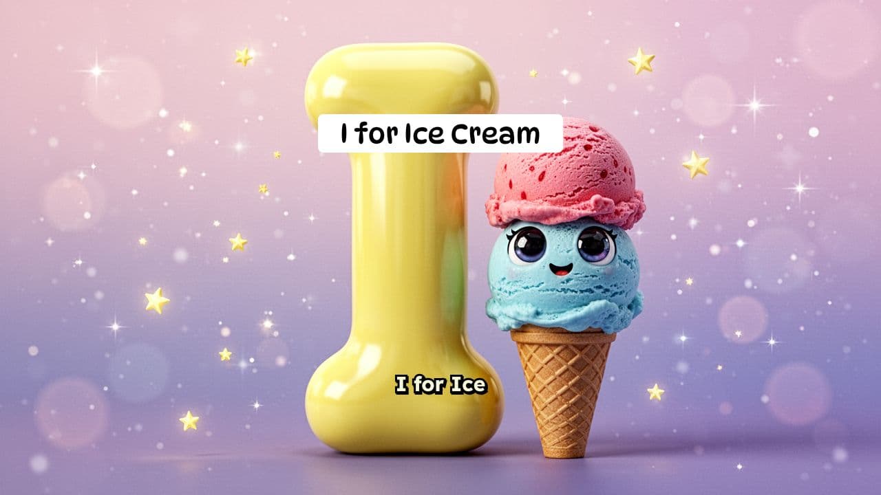 I for Ice Cream Kids Song