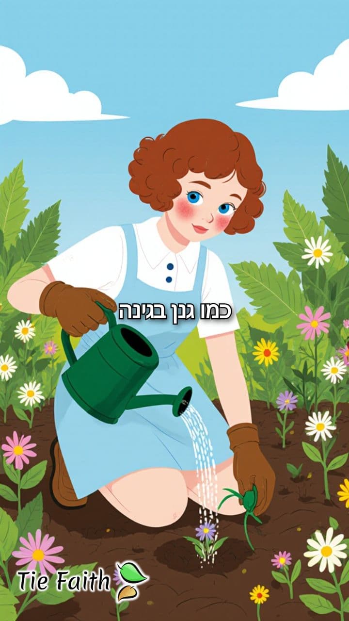 טיפוח הגינה הפנימית