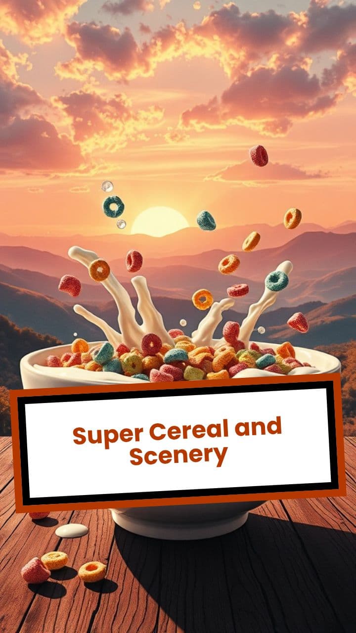 Super Cereal and Scenery