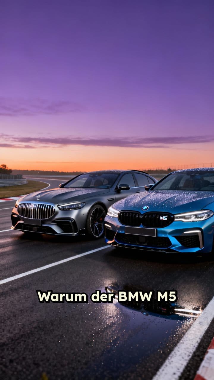 Warum der BMW M5 schneller ist