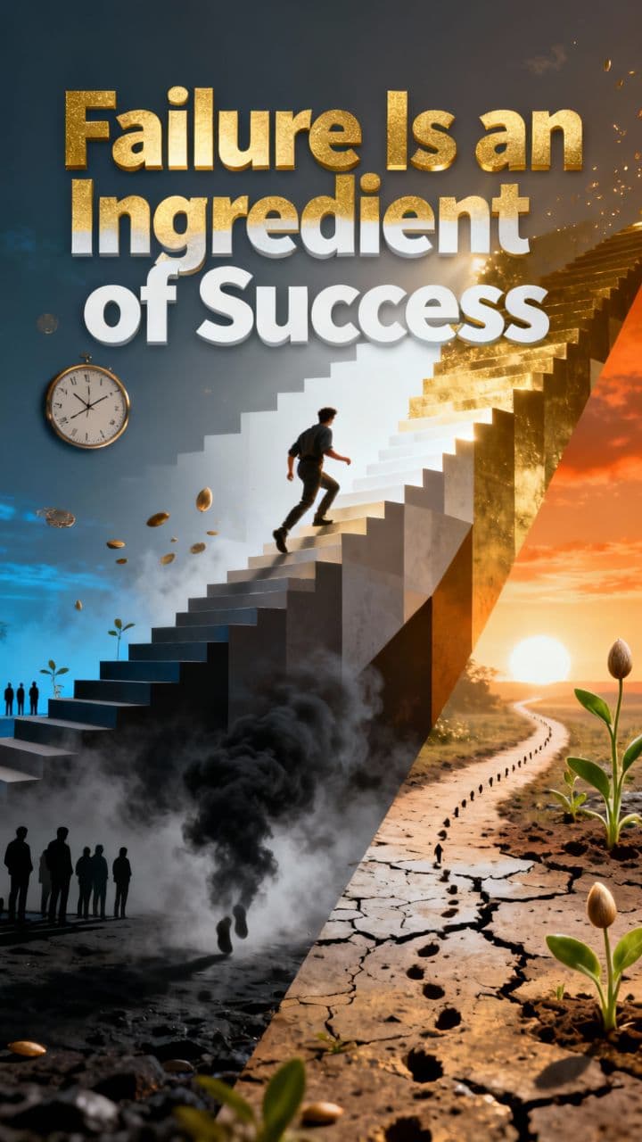 Failure Is an Ingredient of Success
